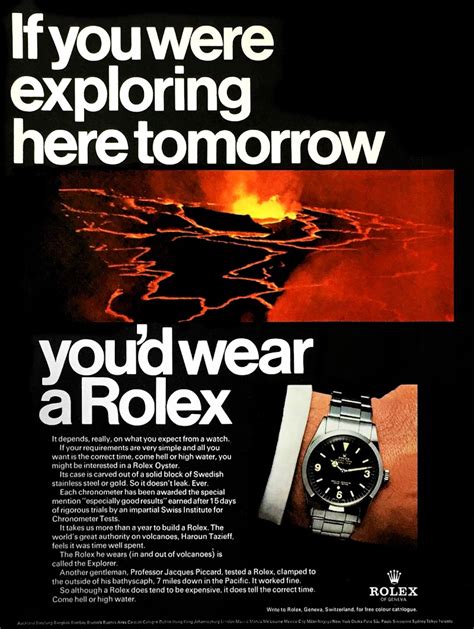 rolex commercial|vintage rolex advertisements.